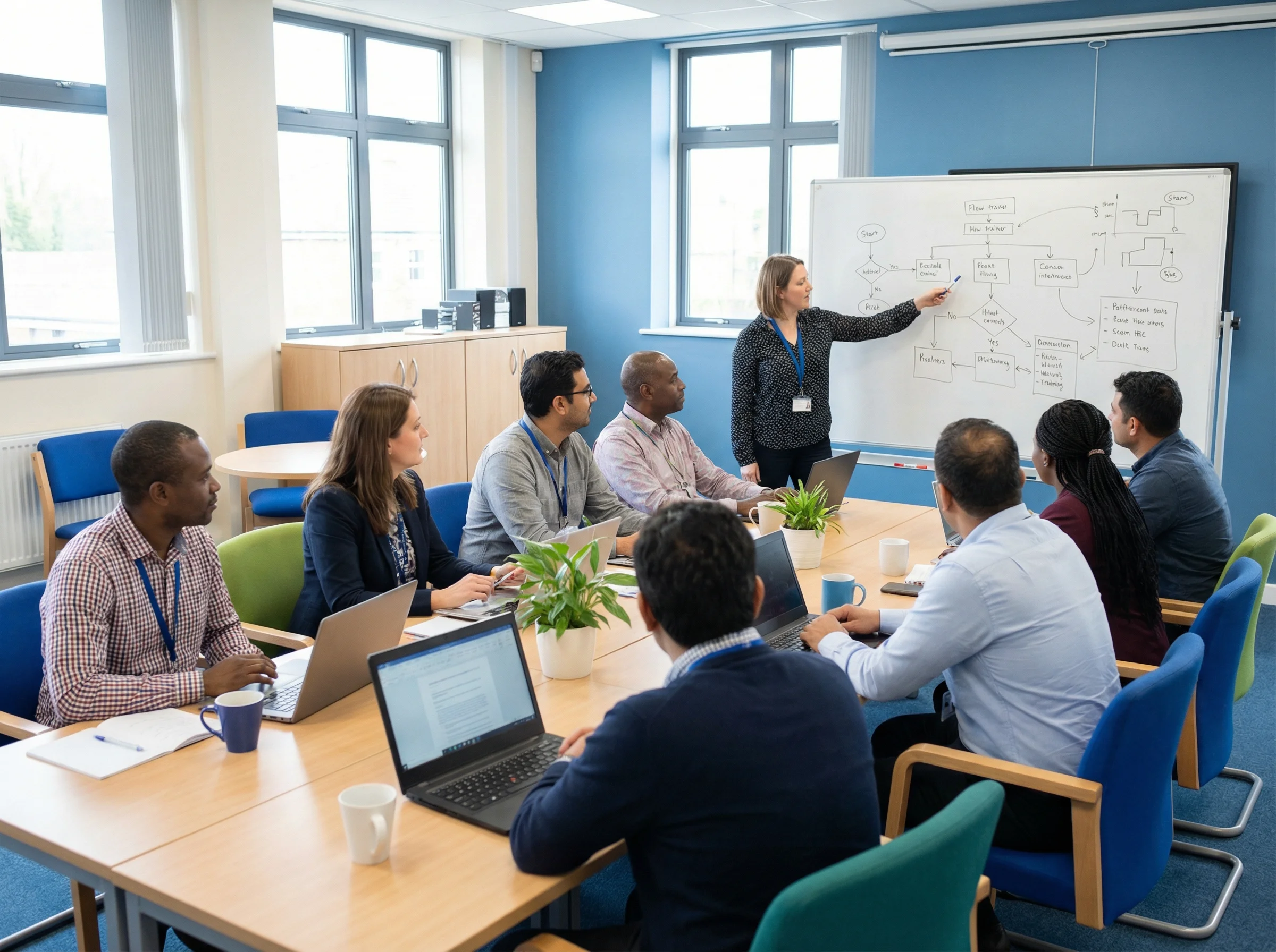 Training workshop for migrants